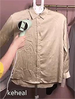 我被李佳琦“割韭菜”：吹风机式手持挂烫机，使用一周后什么感受