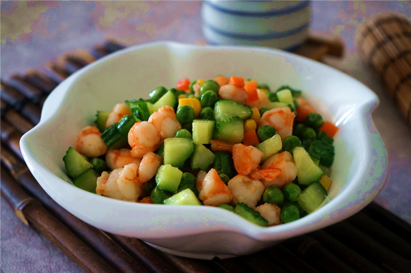 翡翠虾仁家常简单做法大全,珍珠翡翠虾仁怎么做才好吃