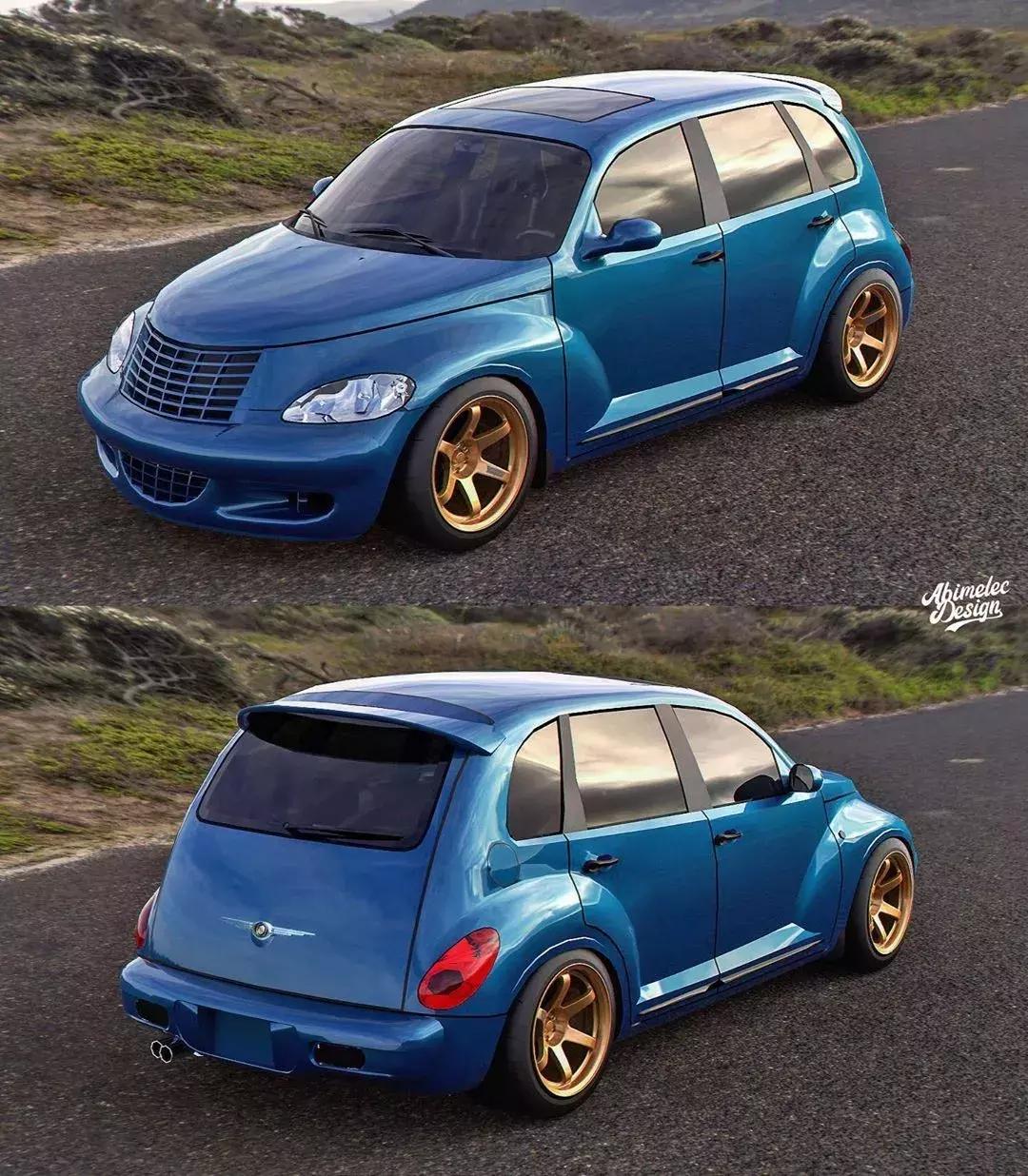 「真稀物种」再小众的车也有认真的玩家,克莱斯勒漫步者改装欣赏