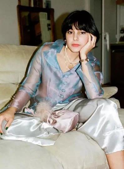 打褶阔腿裤冬,打边阔腿裤