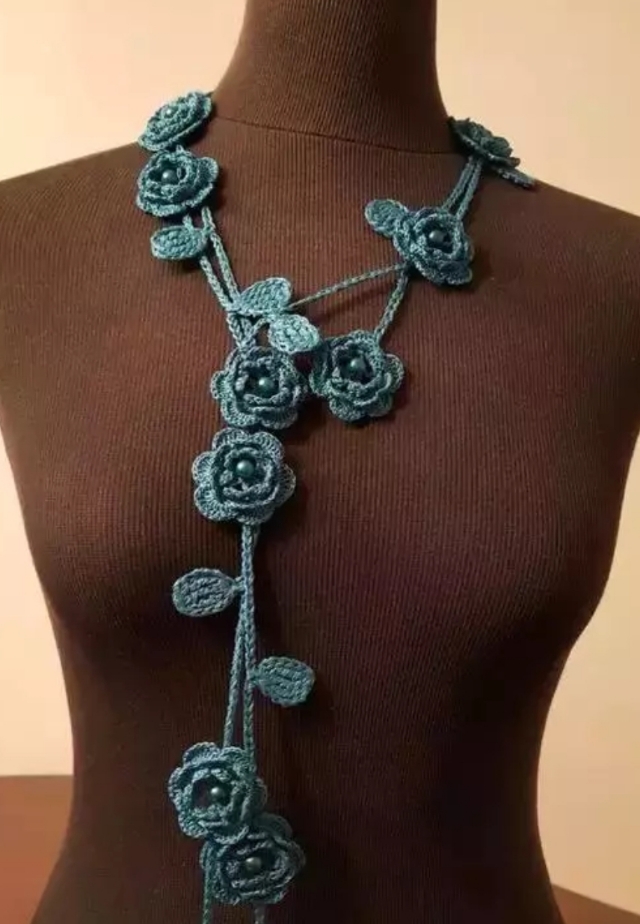 毛衣项链高级感,毛衣项链款式图片大全