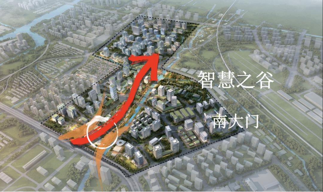 杭州版“中关村”——智*网慧**谷南大门地块综合体项目/汉嘉设计