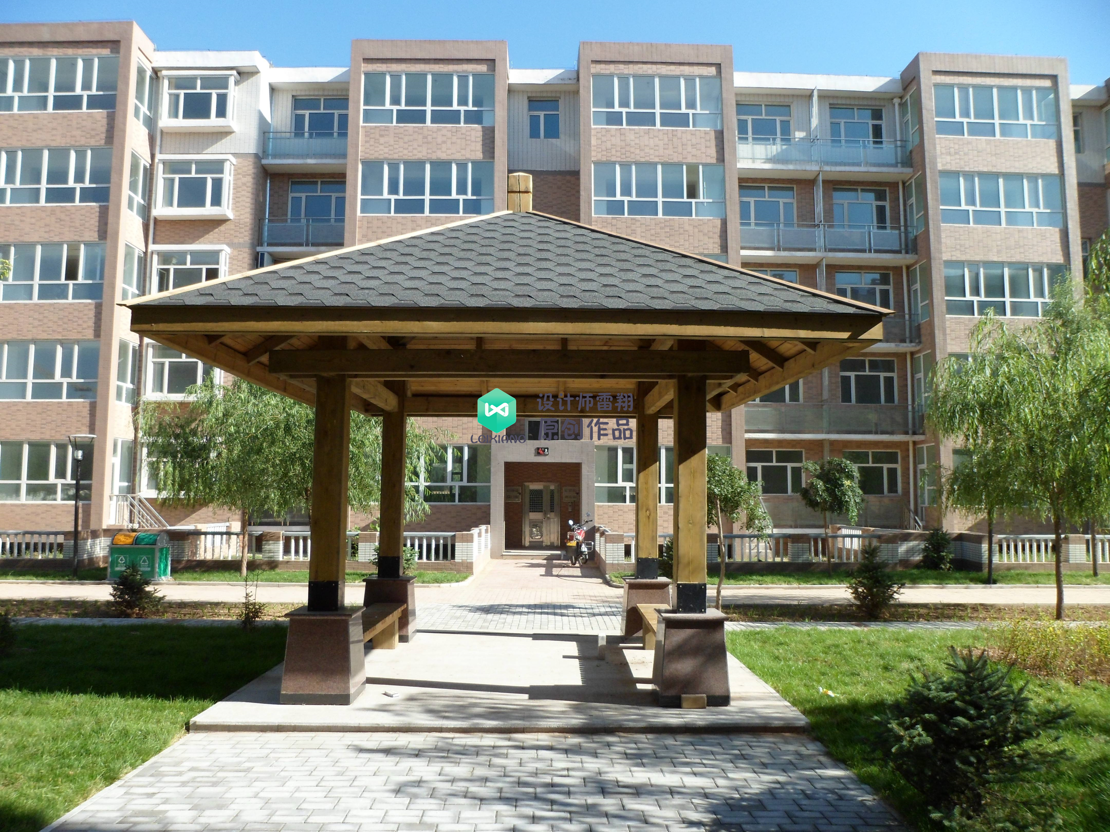 庭院凉亭设计,庭院景观凉亭制作过程