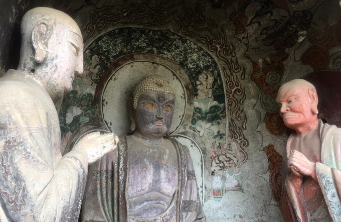 天水麦积山石窟是四大石窟吗,中国四大石窟麦积山风景区