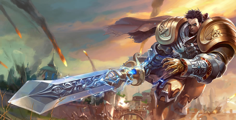 lol盖伦的大招斩杀线,lol盖伦前期打得过猴子吗