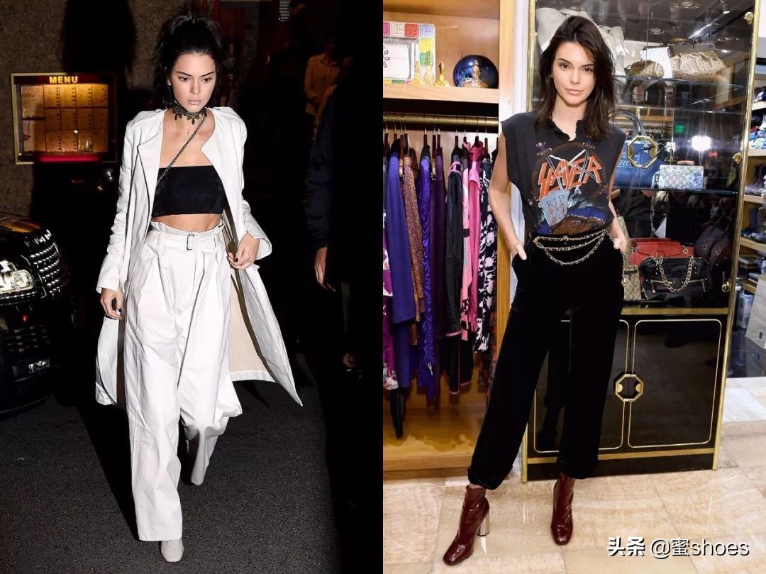 肯豆贝拉高跟鞋,肯豆和凯莉高跟鞋