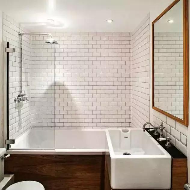 卫生间不装浴缸也能泡澡,浴室设计不装浴缸也能泡澡