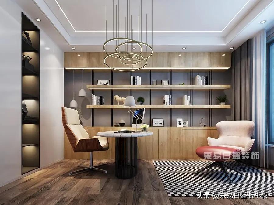 家里一定要有一个书房,家里有个好看的办公室