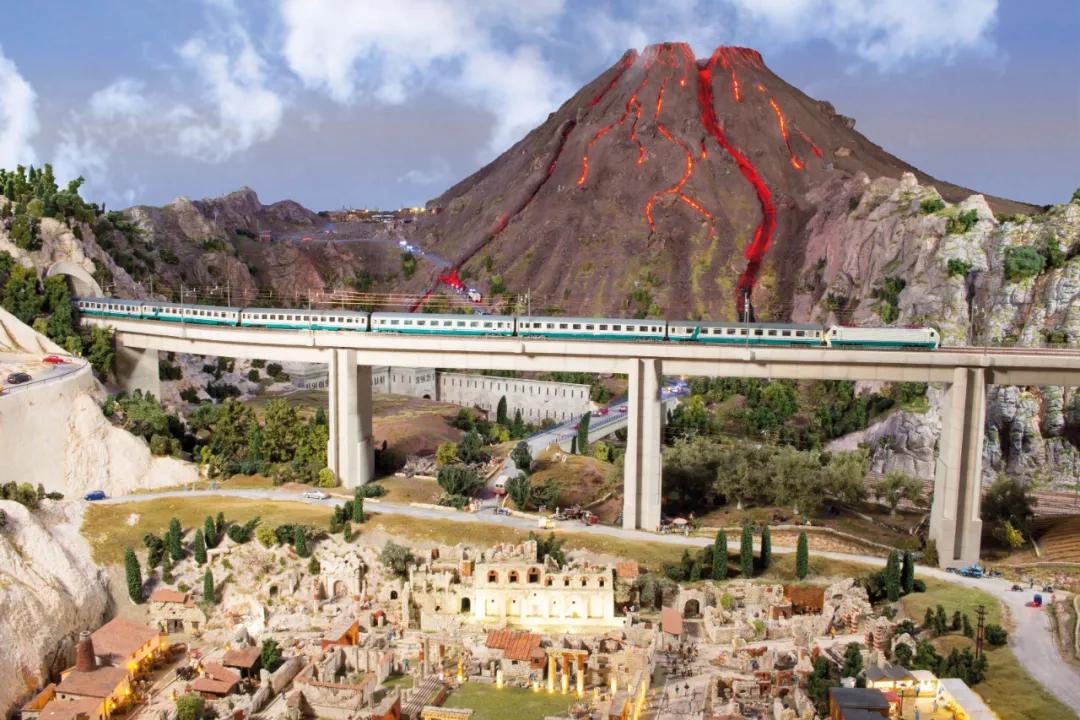 世界上最真实的火车模型,世界最大的铁路系统模型