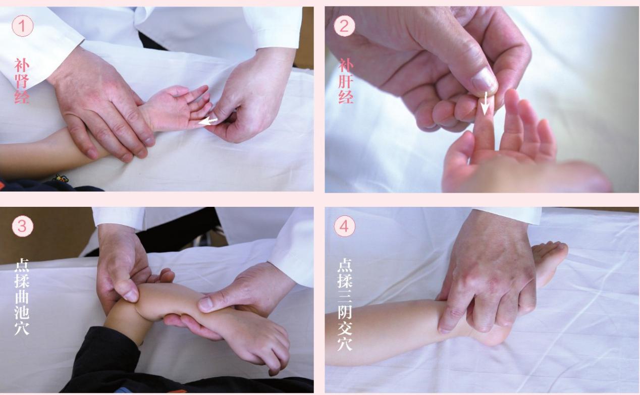 穴位推拿视力调理,穴位治疗近视