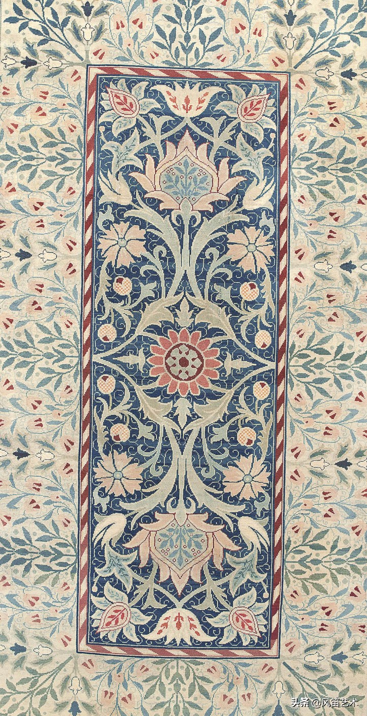 “图案之王”威廉·莫里斯，成就跨越百年的时尚