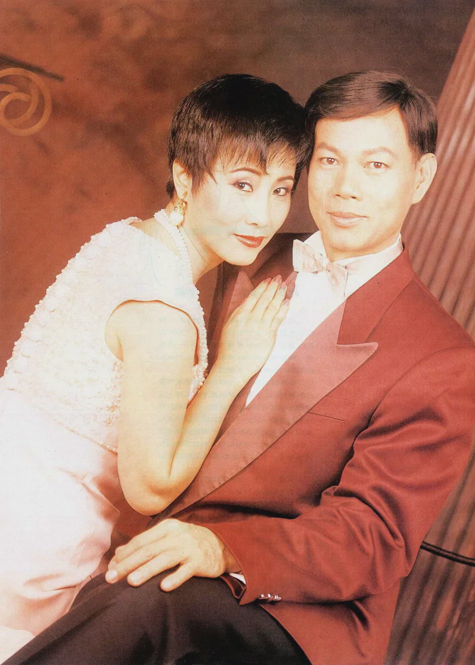 罗家英生日祝福,罗家英夫妇聚餐