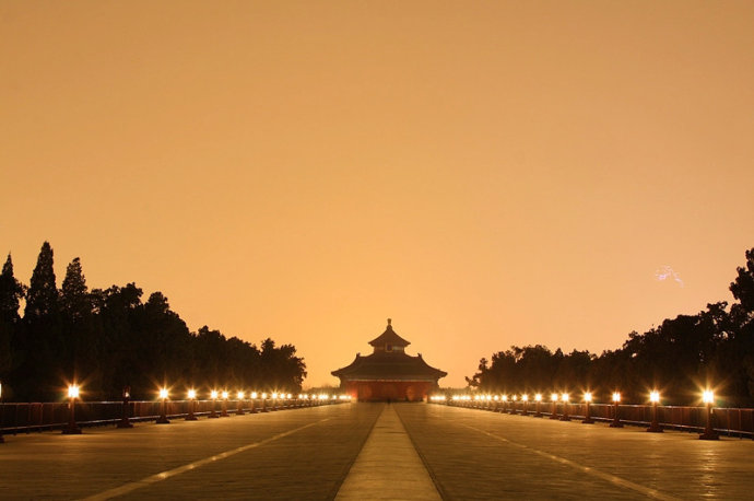 北京天坛民之乐,北京天坛景观