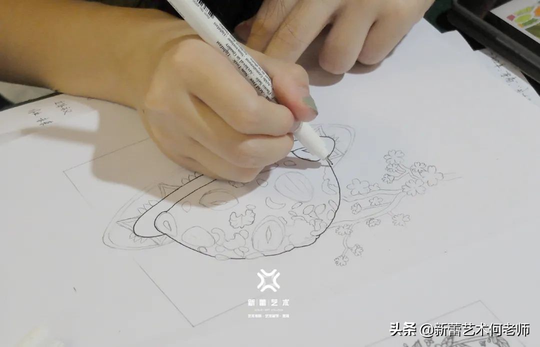 视觉传达设计考研手绘立体字,视觉传达设计手绘考研练习