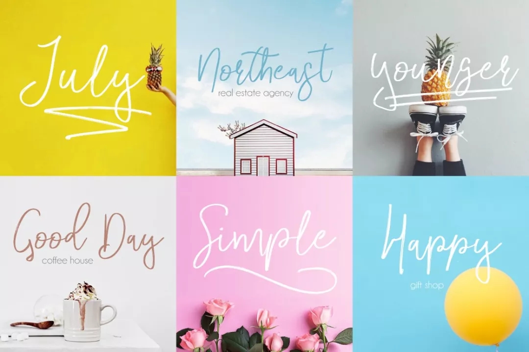 最好看的十种英文手写字体,超好看的英文字体大全