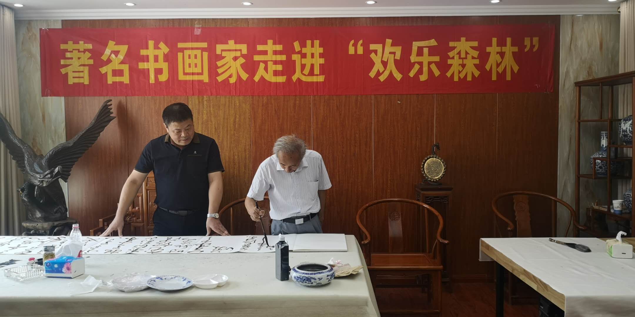 楹联诗词与书法,楹联书法作品欣赏长联