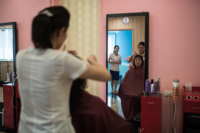 朝鲜理发店是国营吗,朝鲜理发店