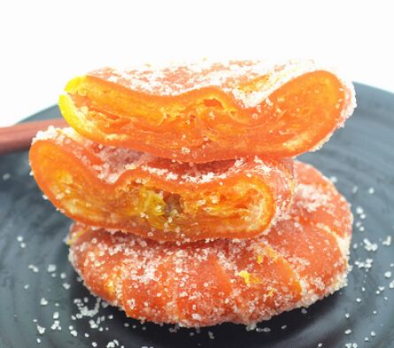 桔饼的传统制作,桔饼果子正宗