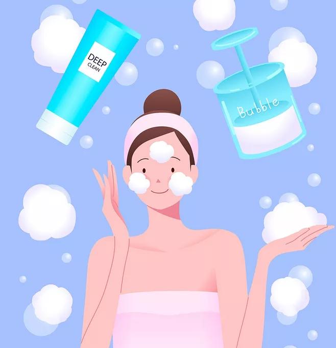 脸部做清洁没有脏东西怎么回事,脸部清洁做到位