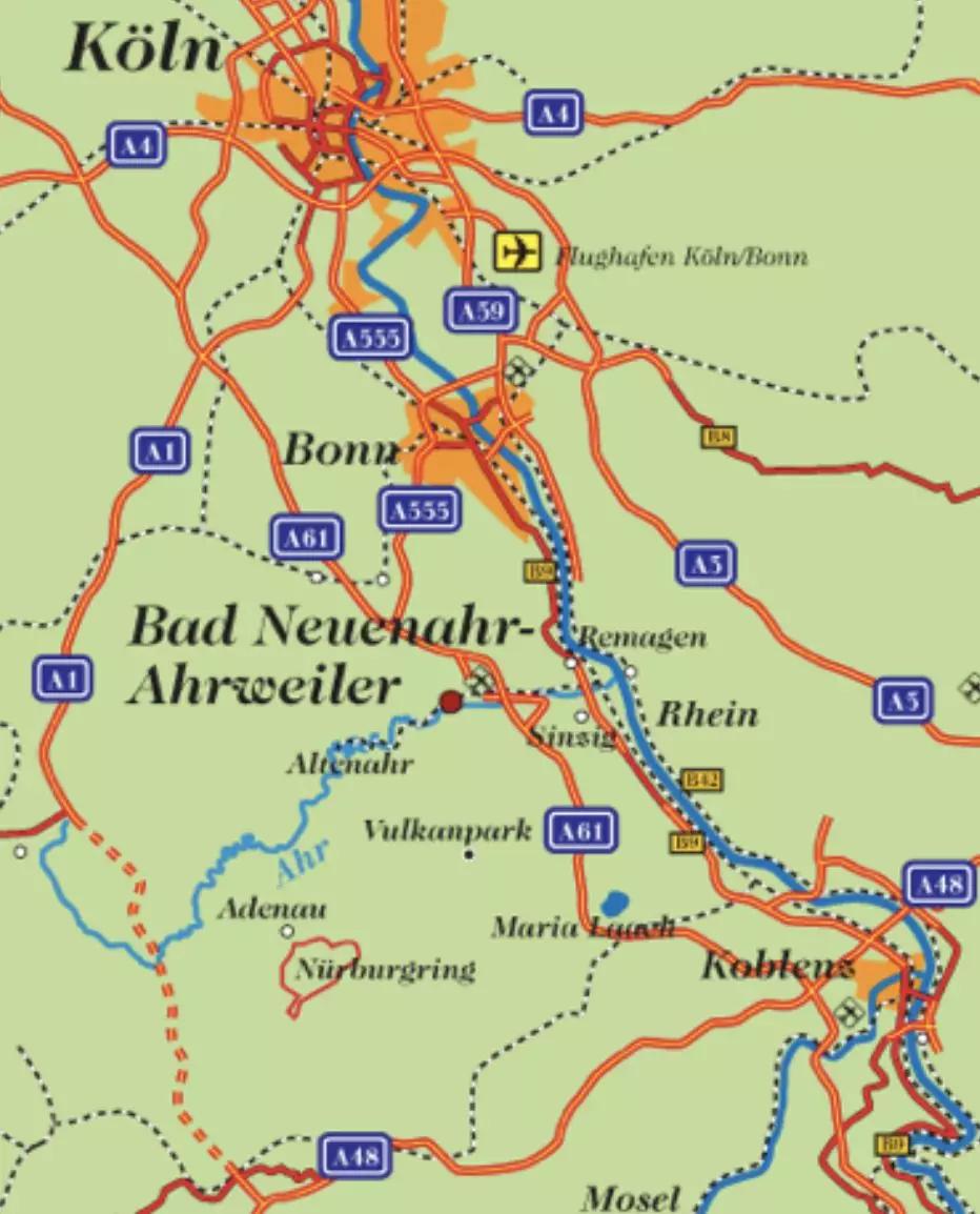 “红葡萄酒天堂”，著名疗养圣地BadNeuenahr——Ahrweiler