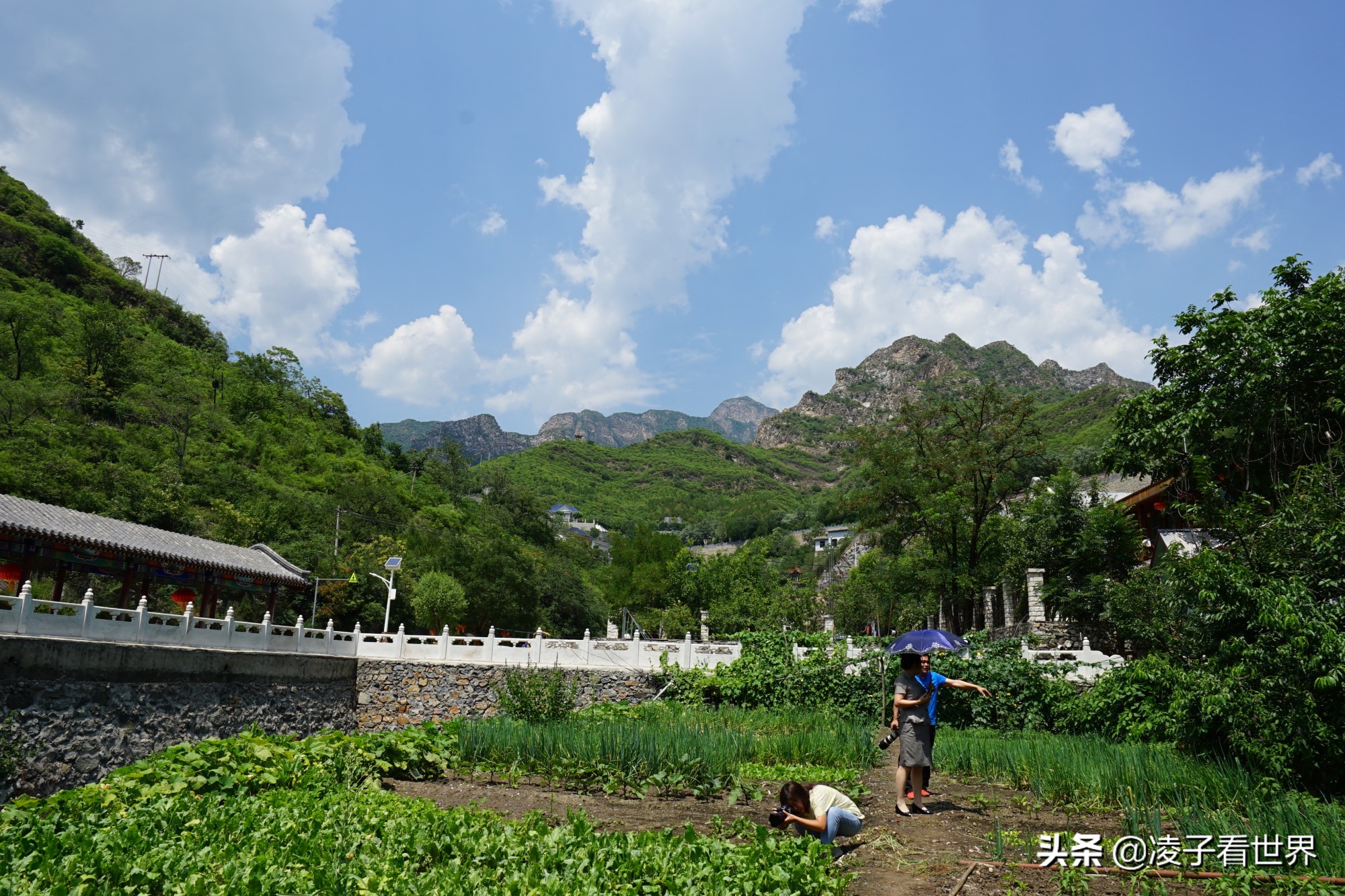 逃离北京40度高温，房山享受22度清凉，看银狐，逛古街吃铁锅炖