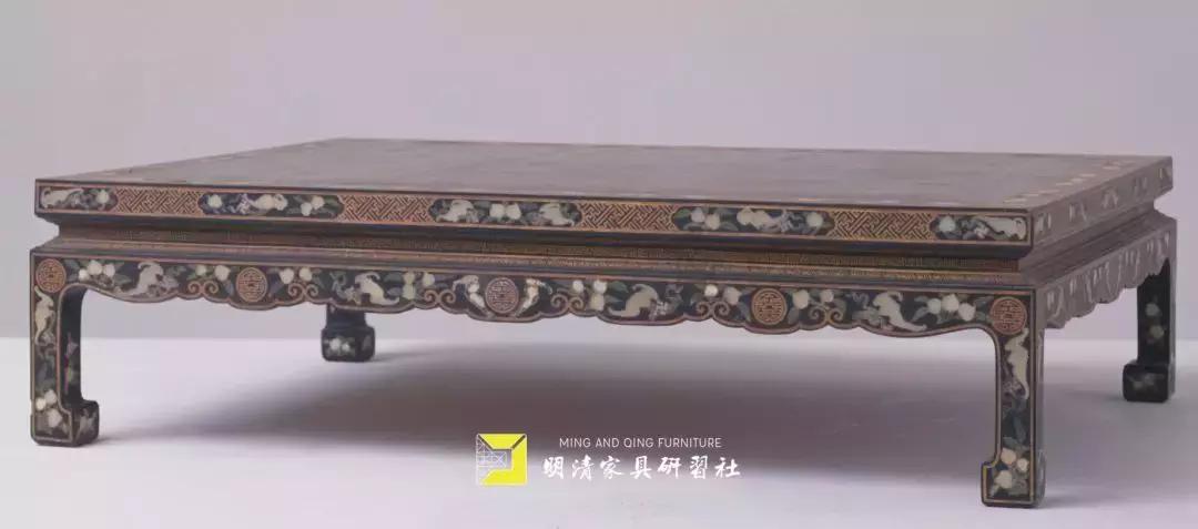 螺钿工艺古家具,螺钿工艺在清代家具中的装饰艺术