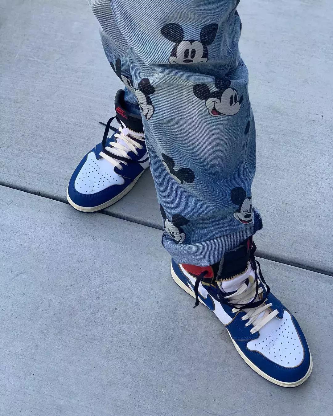 冠希新款,aj1冠希联名