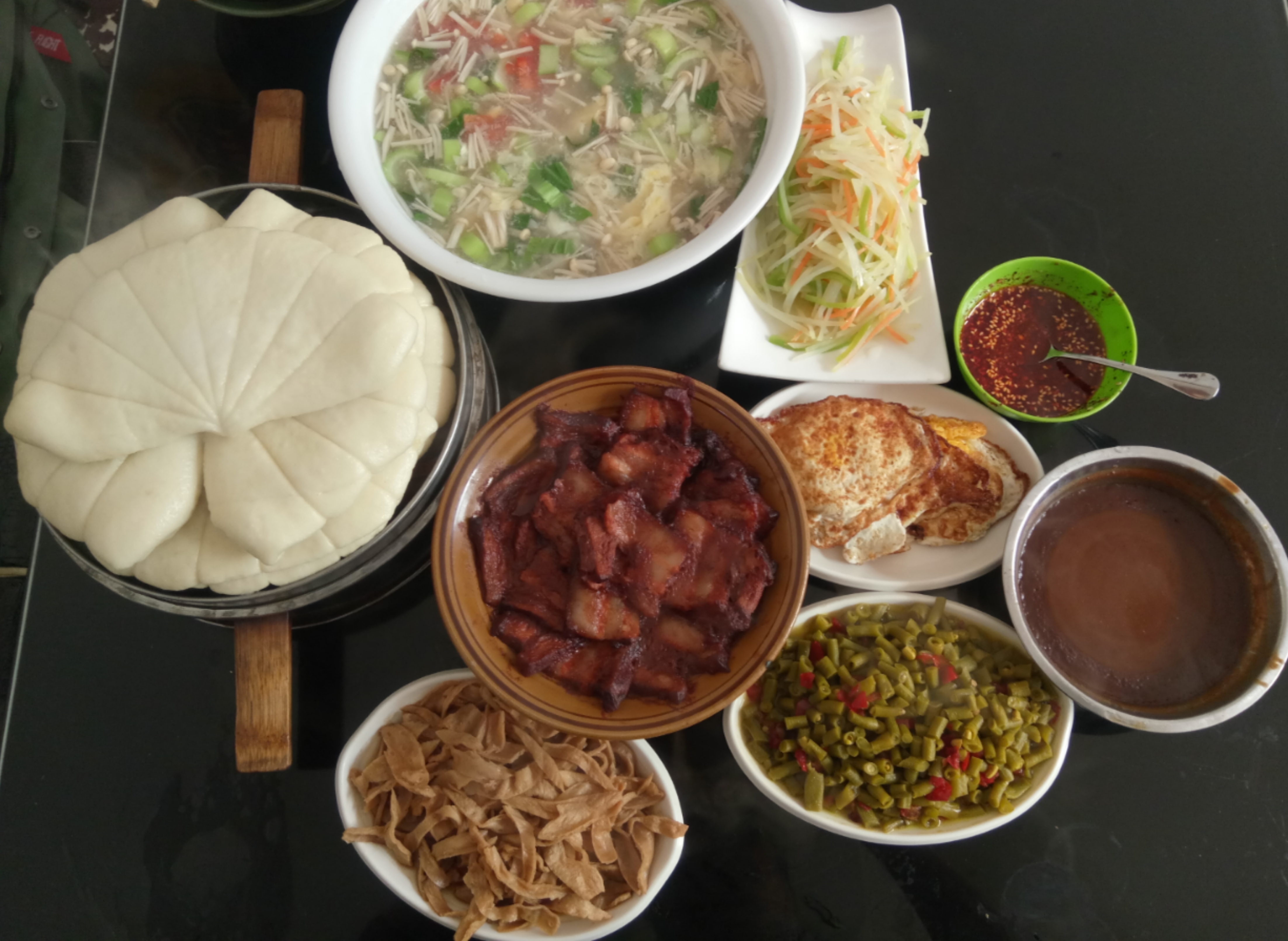 荷叶饼招牌怎么做,荷叶饼的制作方法摆摊