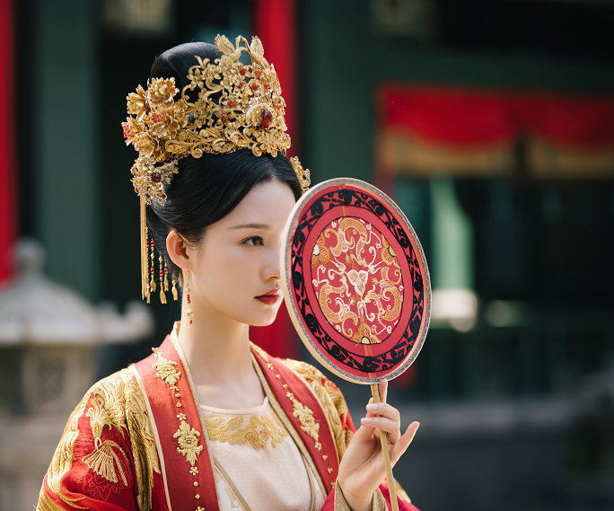 古代精品团扇,爱不释手团扇