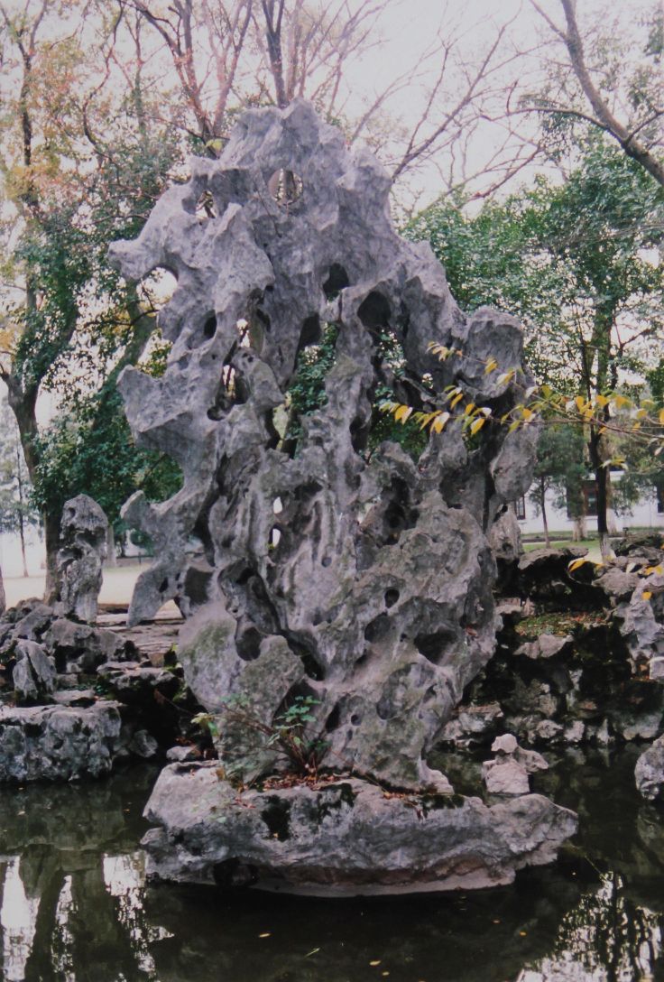 太湖石千古名石,太湖石干石