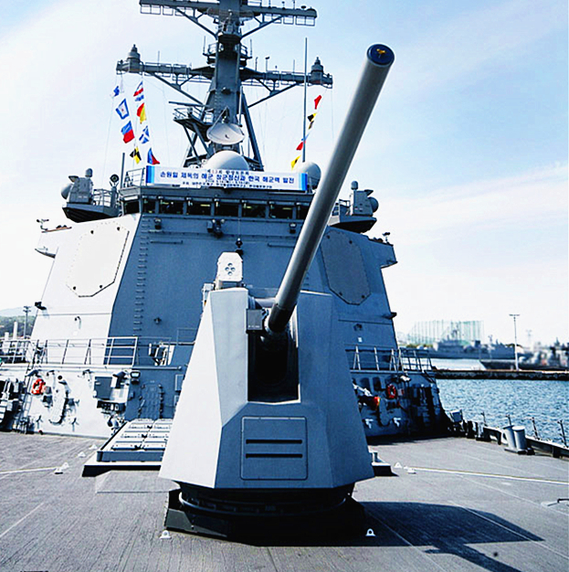 大口径舰炮发展历程,新中国海军大口径舰炮