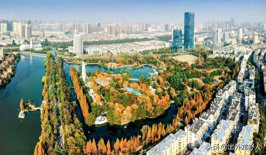 合肥杏花公园在什么地方,合肥杏花村离步行街近吗