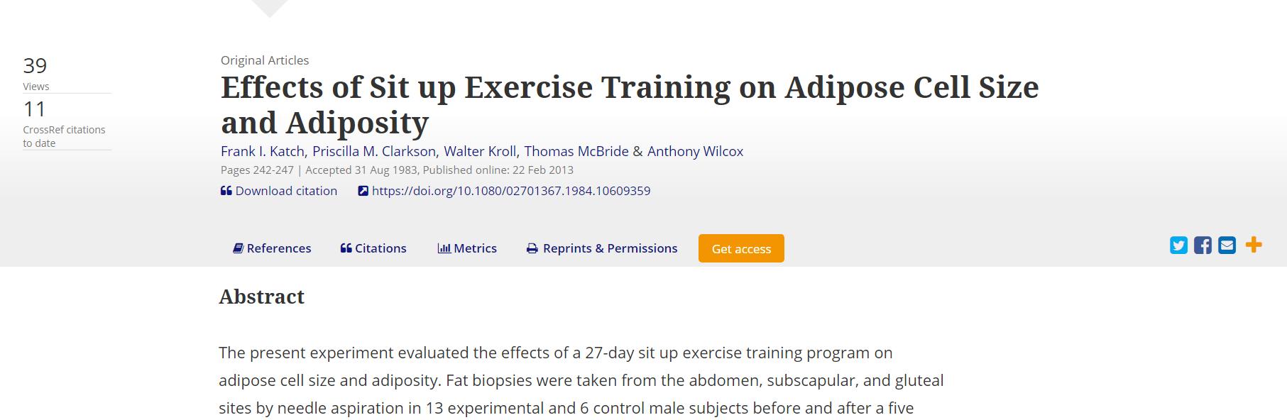 做仰卧起坐瘦肚子腰上赘肉,做仰卧起坐能快速瘦肚子吗