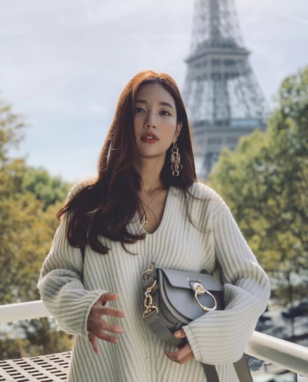 欧美时尚博主穿搭示范冬,韩系慵懒风冬季穿搭博主