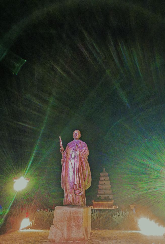 大唐不夜城夜景手机拍摄,大唐不夜城手机能拍出什么效果