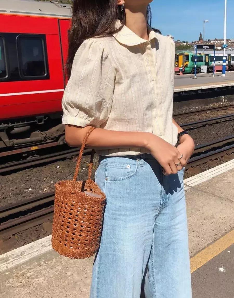 今年流行穿搭亚麻风,今夏流行穿亚麻高级炸了