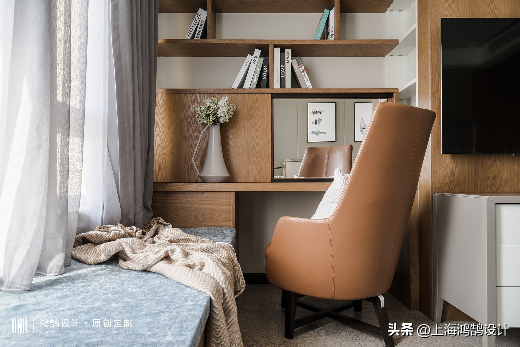 90平原木混搭非常温馨的小窝,60平米原木混搭风