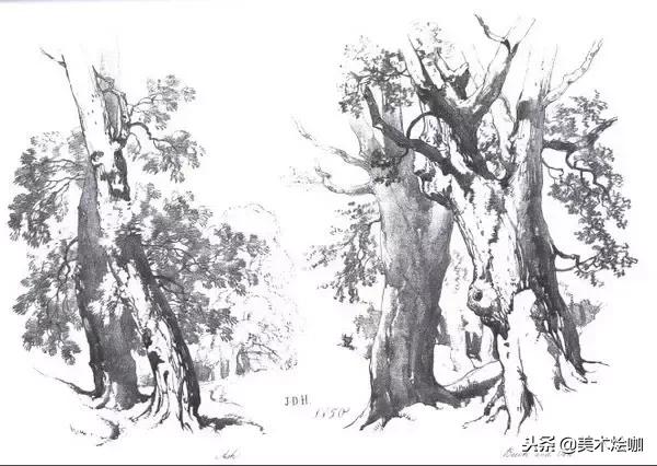 40张经典素描,40张经典素描风景图快拿去临摹吧