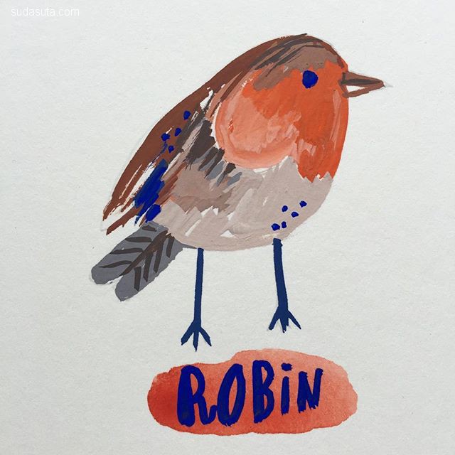 插画师carolyngavin绘画作品,carolyn插画