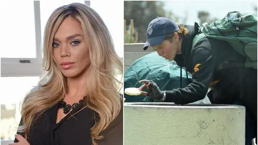 美艳名模沦为脏臭流浪汉,名模沦为流浪汉