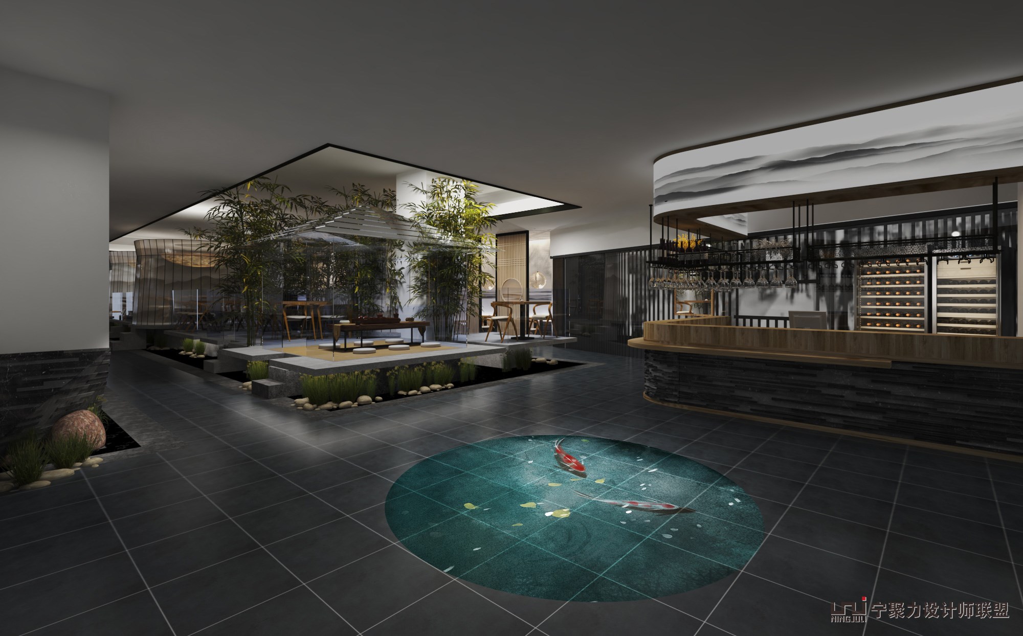 火锅店烧烤店设计分享,自助烤肉火锅店设计