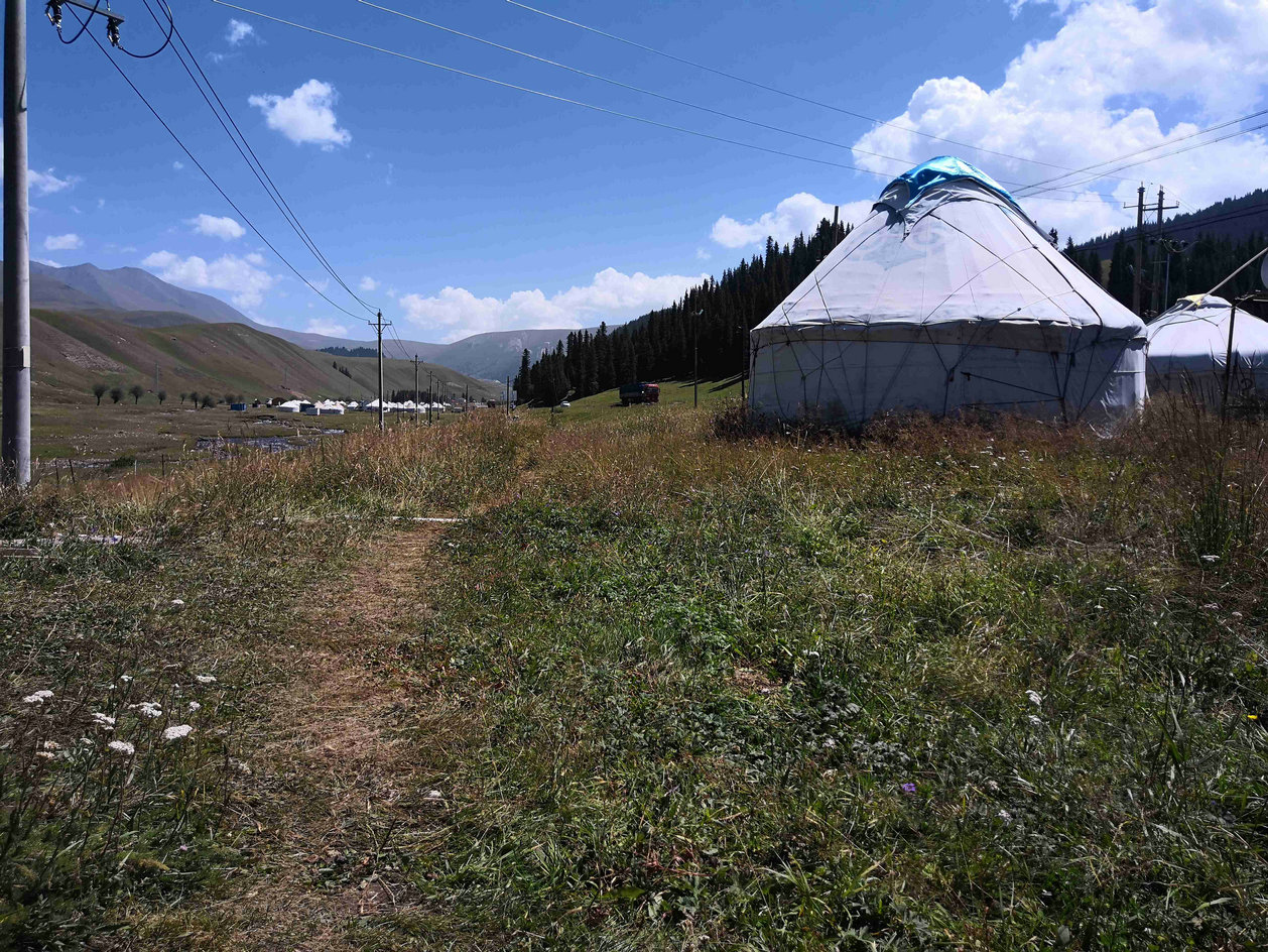 *疆新**蒙古包旅店老板,看他一天的收入多少,一个月就抵我一年工资