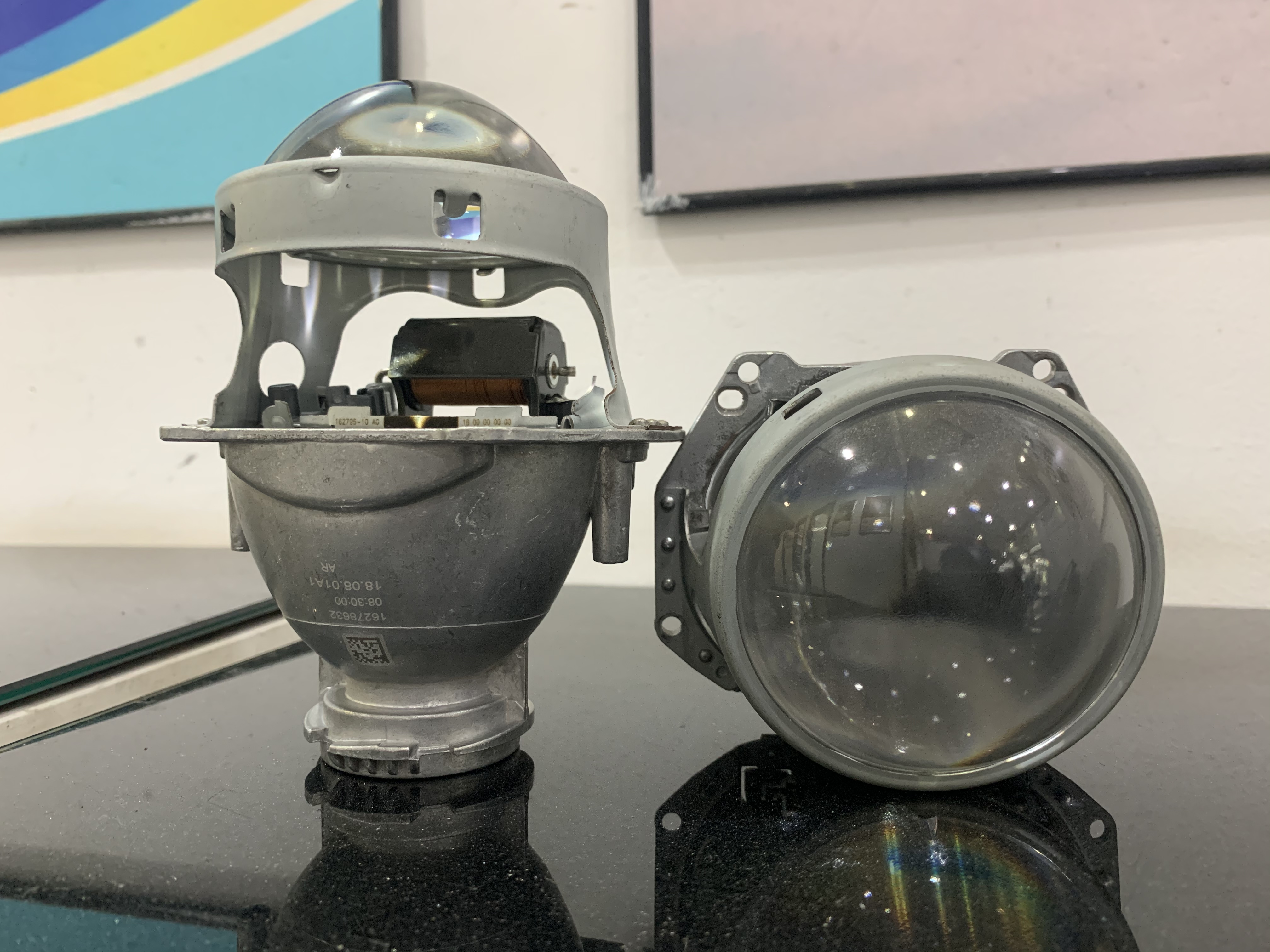 海拉5氙气透镜和led透镜对比,澳兹姆透镜和海拉5透镜哪个好