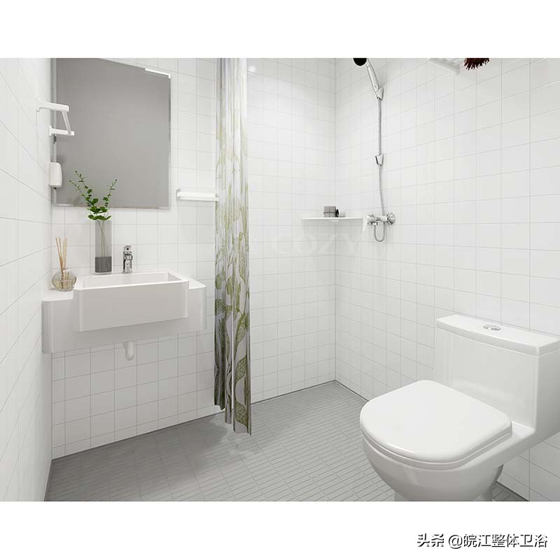 科逸1217整体卫浴安装图,科逸整体浴室定制