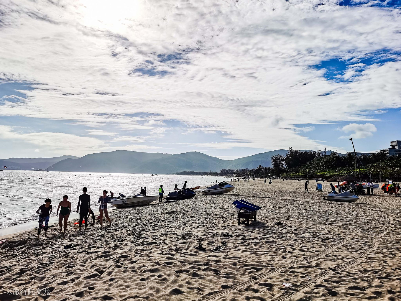 三亚的清晨和晚上,三亚的黄昏美不胜收