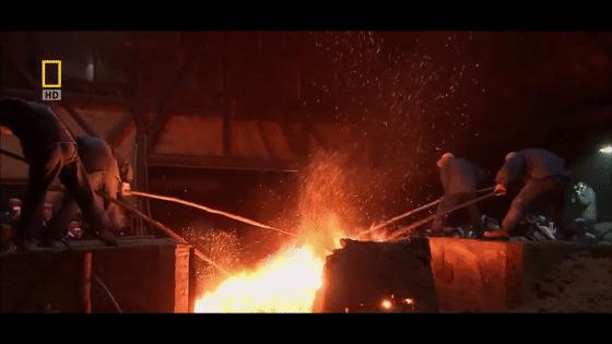 日本武士刀加钢工艺,钨钢做的日本武士刀