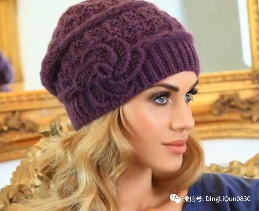 针织冬天的帽子,冬天针织帽子