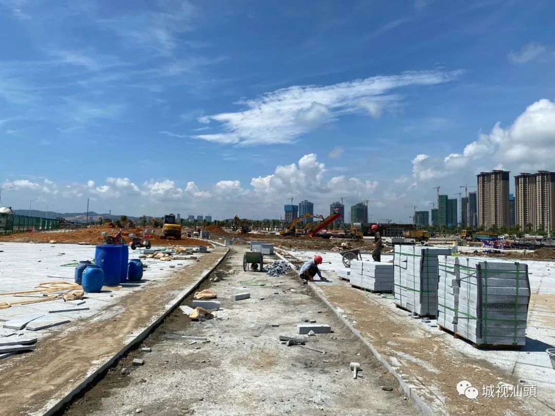 汕头东海岸新溪侨韵公园规划详图,新建的汕头东海岸公园