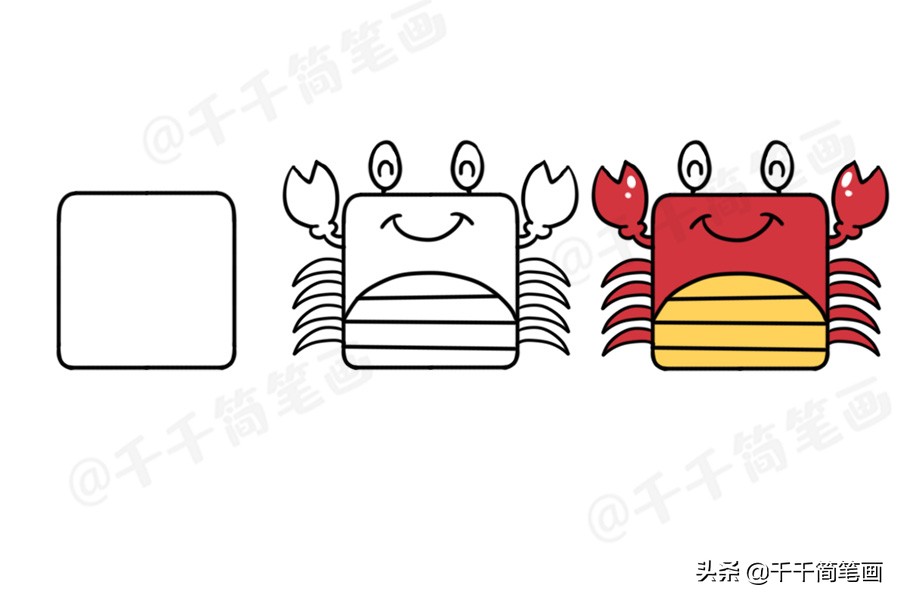 100个动物简笔画老虎,30种动物简笔画