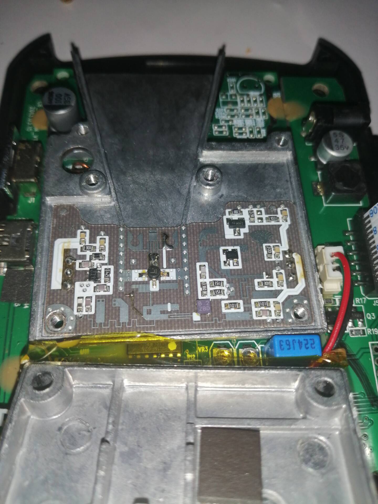 拆解雷达电子狗,拆解轮速传感器